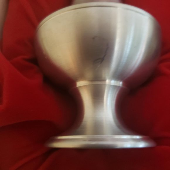 NIB Vintage Royal Selangor Pewter Salt and Pepper Shakers Original Wooden Box - Picture 9 of 12